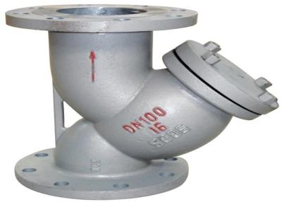 China 1.6/2.5 Mpa Rustproof Carbon Steel Y Strainer , Flange Ends Y Strainer SS 304 for sale