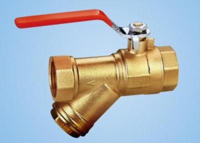 China 1.6 Mpa Brass Y Strainer Valve Pressure Threaded Connection Handle Power for sale