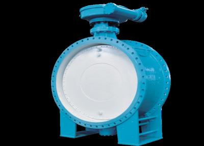 China Double Eccentric Flanged Butterfly Valve For Metallurgy 1.0 Mpa Cast Iron for sale