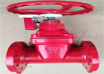 China Flange End Gate Fire Protection Valves Anticorrosive Leakproof 1.6 Mpa for sale