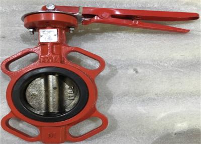 China Handle Butterfly Fire Protection Valves Anti Corrosion 1.6mpa for sale