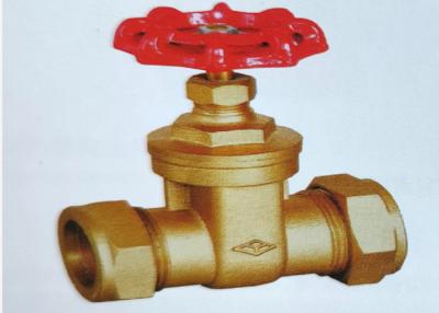 China Hoop Join Gate Brass Water Valve Leakproof Clamp Connect Manual Power for sale