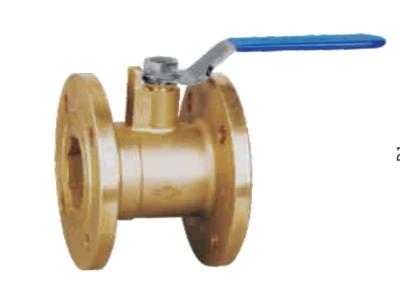 China Brass Leakproof Ball Valve Flange Type Durable Practical DN15-DN100 for sale
