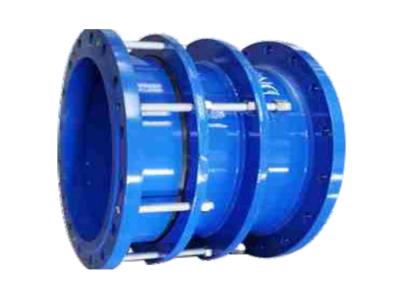 China Double Flange Steel Water Conservancy Valve Expansion Joint 1.0 /1.6 Mpa for sale