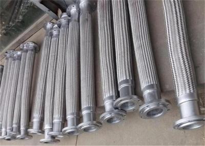 China GB Length 200mm Stainless Steel Metal Hose , Anti Corrosion Flexible Hose SS304 for sale