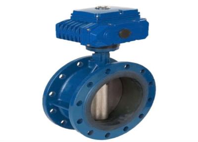 China Ductile Iron Flange Butterfly Valve for sale