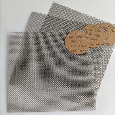 China Marine Grade 316 Stainless Steel Window Mesh Mosquito Proof Screen Anti Corrosion for sale