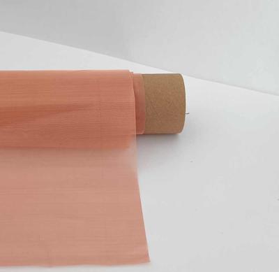 China Oxygen Free Plain Weave Copper Mesh Fabric for sale