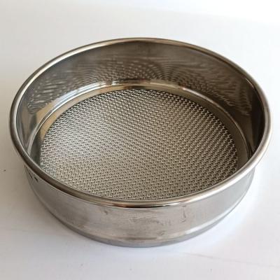 China 150mm Diameter SUS304 Aggregate Testing Sieves SUS304 Woven Wire Sieve for sale
