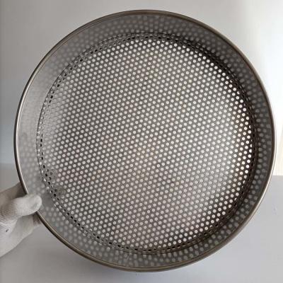 China Double Layer Woven Wire Mesh Sieves Square Hole And Perforated Plate for sale