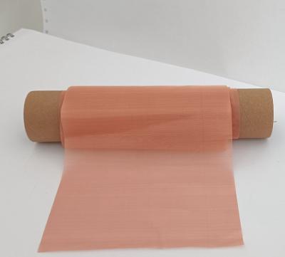 China 200 300 Ultra Fine Copper Mesh Screen Fabric Micro Openings for sale