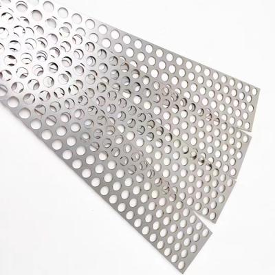 Chine ISO Certification Stainless Steel Round Hole Filter Perforated Metal Sheet 0.5mm-7mm à vendre