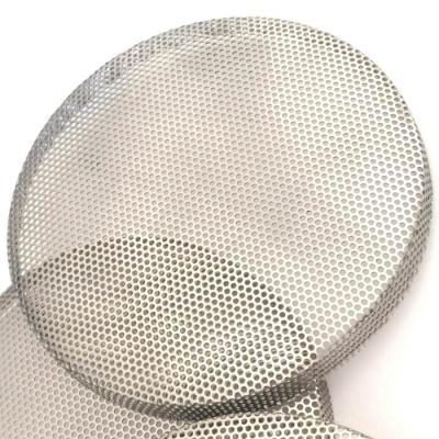 China Customizable Round Rectangle Metal Mesh Speaker Grille Cover Non Rusting en venta