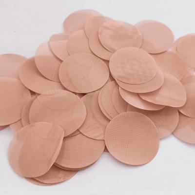 Chine tamis filtrant de cuivre d'extrudeuse de 1-5m Mesh Round Disc Rust Resistance à vendre