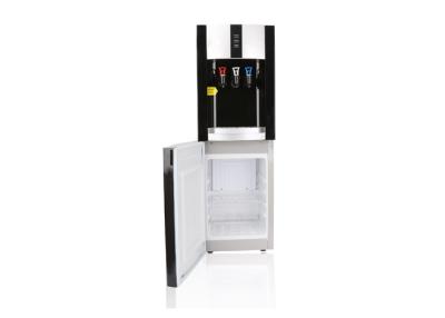 China Classic Design Floor Standing Water Dispenser 3 Tap With 16 Litres Fridge for sale