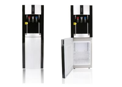 China Dispensador permanente del agua potable del piso, dispensador de 3 aguas del grifo con el refrigerador en venta