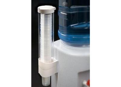 China Material plástico do ABS da cor branca clássica dos suportes do distribuidor do copo do refrigerador de água à venda