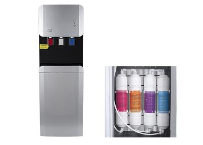 China Dispensador de refrigerador de água de tubulação de resfriamento de compressor 3 torneiras com sistema de filtragem em linha 105L-XGJ à venda