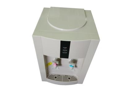 China Tipo caliente y frío del color de la encimera de Bottleless del dispensador gris del agua de la tubería en venta