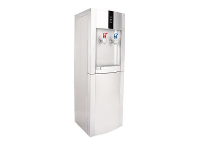 China Silver Bottled Water Dispenser Free Standing For Heating And Cooling Water Dispenser for Home for sale