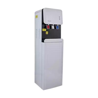 China 3 Taps Pipeline Water Cooler Dispenser R134a refrigerant Built In Inline Filters for sale
