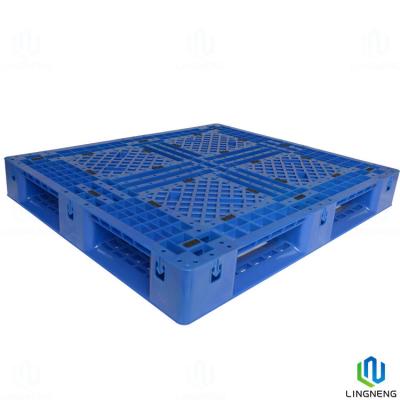中国 大型重用 安定型パレット ユーロ プラスチックパレット 固体 1200x1000*150mm 販売のため