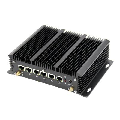 China 32GB Industrial Mini PC 6 Lan 4 USB HDMI For AI Visual Positioning Equipment Automation for sale