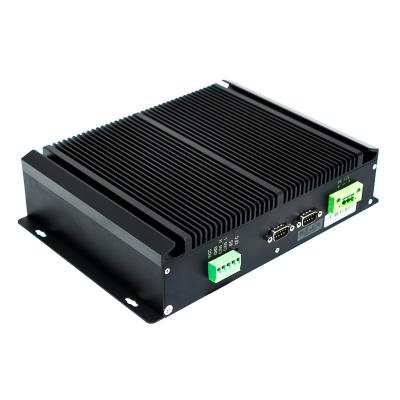 China Celeron J1900 Compact Mini PC 2 Lan Port Industrial Mini Pc With CANBUS Port for sale