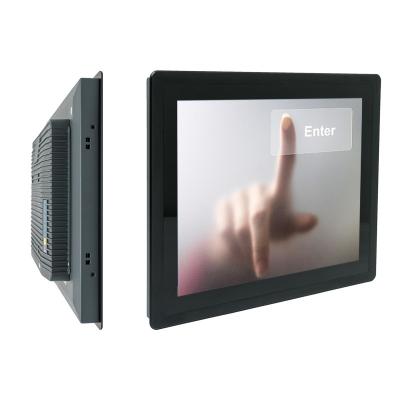 China Sihovision 17 polegadas encaixou do monitor exterior capacitivo do tela táctil da liga de alumínio o monitor industrial do écran sensível à venda
