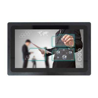 China Flat Industrial PCAP Touch Monitor Waterproof FHD 1920X1080 Wall Mount LCD Monitor for sale