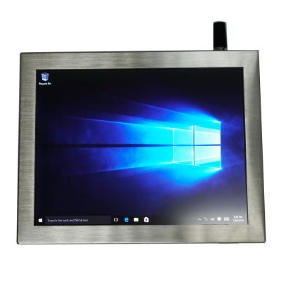 China Resistive/Capacitive Stainless Steel Touch Panel Computer With Intel Core I3/I5/I7 16GB RAM en venta