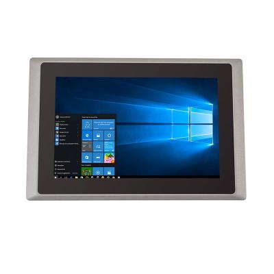 China Black / Silver Touchscreen Industrial Computer Panel PC Aluminum Alloy  16GB for sale