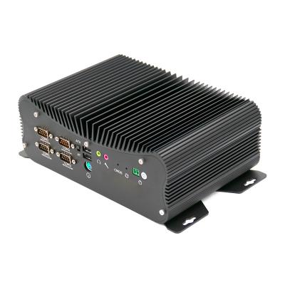 China Energy Efficient Industrial Mini PC / Embedded Industrial PC Fanless Design for sale