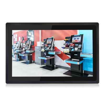 中国 10 Touch Points Capacitive Touch Screen Monitor 350 Cd/M2 High Brightness 販売のため
