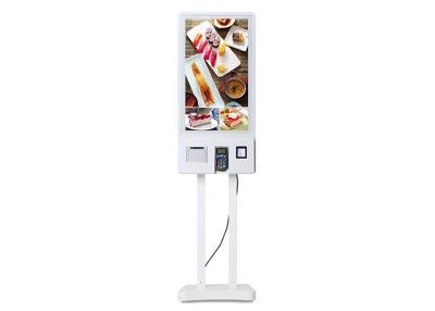 China 32 Inch Size Self Service Ordering Machine / Outdoor Information Kiosk for sale