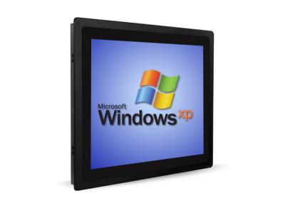 China Sistema de Windows XP industrial tudo em um tela táctil do PC com 1 LAN RS232 1 RS485 1 à venda