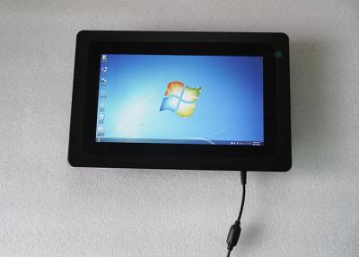 China 7H Surface Panel PC Touch Screen 10.1'' Alluminum Alloy Black Embedded Display for sale