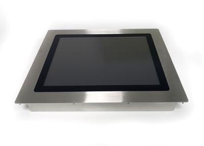 China Front IP65 Waterproof Industrial Touch Screen PC Rugged Panel 15 Inch Anti - Rust for sale
