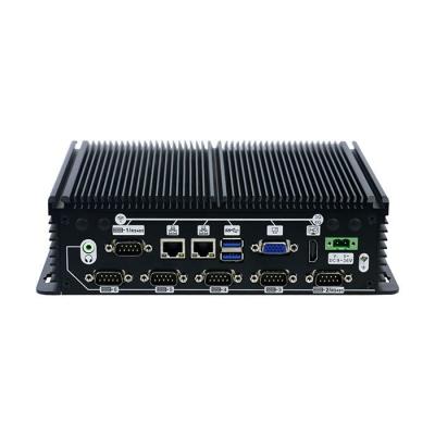 China 4G DDR3 Memory Industrial Mini PC Integrated Intel HD Graphics Support RS232/RS422/RS485 for sale