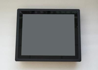China 17 Inch 3MM Front Bezel High Brightness Monitor Industrial Touch Screen Monitor With Fan for sale