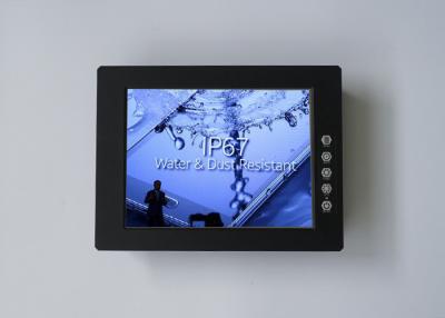 China Outdoor High Brightness Monitor 10.4 Inch With Touch Screen Fully IP67 Waterproof for sale