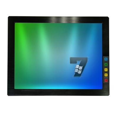 China Brightness Adjustable 5 Wire Resistive Touch Screen Monitor 15'' 12 Months Warranty for sale