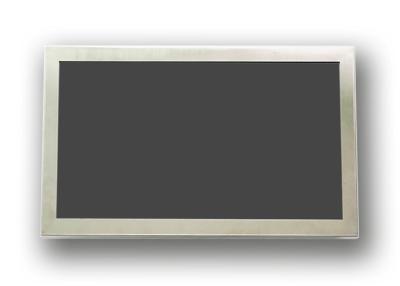 China High Brightness Stainless Steel Panel PC 21.5 Inch 5 Wire Resistive Touch Screen for sale