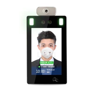China Detección terminal de la temperatura del reconocimiento de cara de la biométrica en venta
