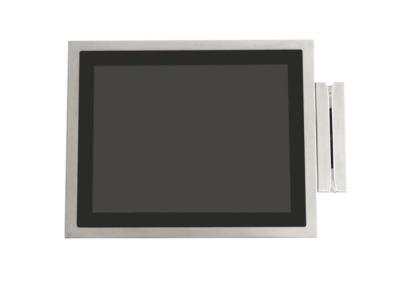 Chine PC IP65 de tablette tactile de l'acier inoxydable 400cd/m2 1024*768 PCAP à vendre