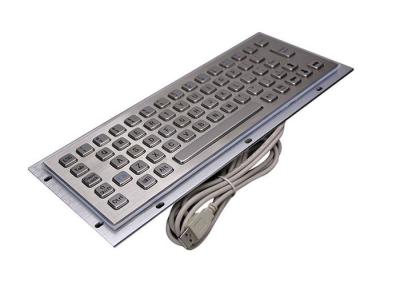 China 65 Keys PS2 Waterproof IP65 Wired Industrial Keyboard 5VDC for sale