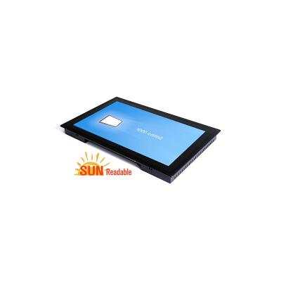 China Sunlight Readable Embedded Touch Panel PC 1000 Nits With Intel 3865U CPU for sale