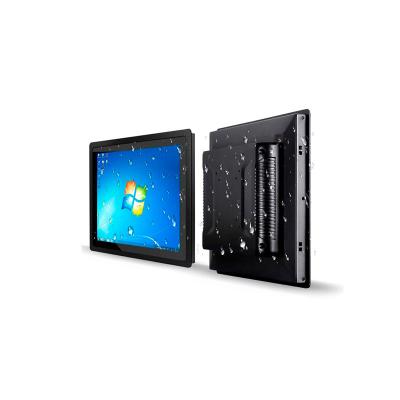 China Panel Mount Fanless Embedded Touch PC 19 Inch Square Screen For Industrial Automation for sale