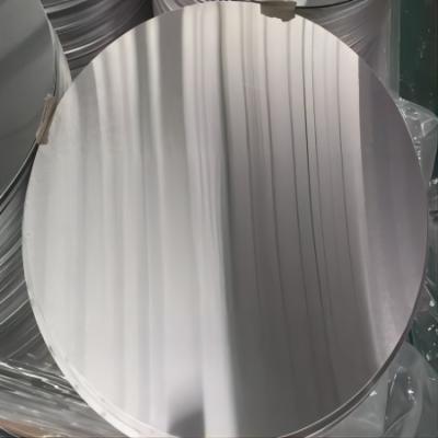 China Los discos de aluminio de plata H22 de ASTM 1050 circundan 1500m m para el Cookware en venta