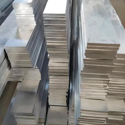 China Hot Rolled 6165 Aluminium Flat Bar Sand Blast Aluminium Alloy Bar 4m for sale